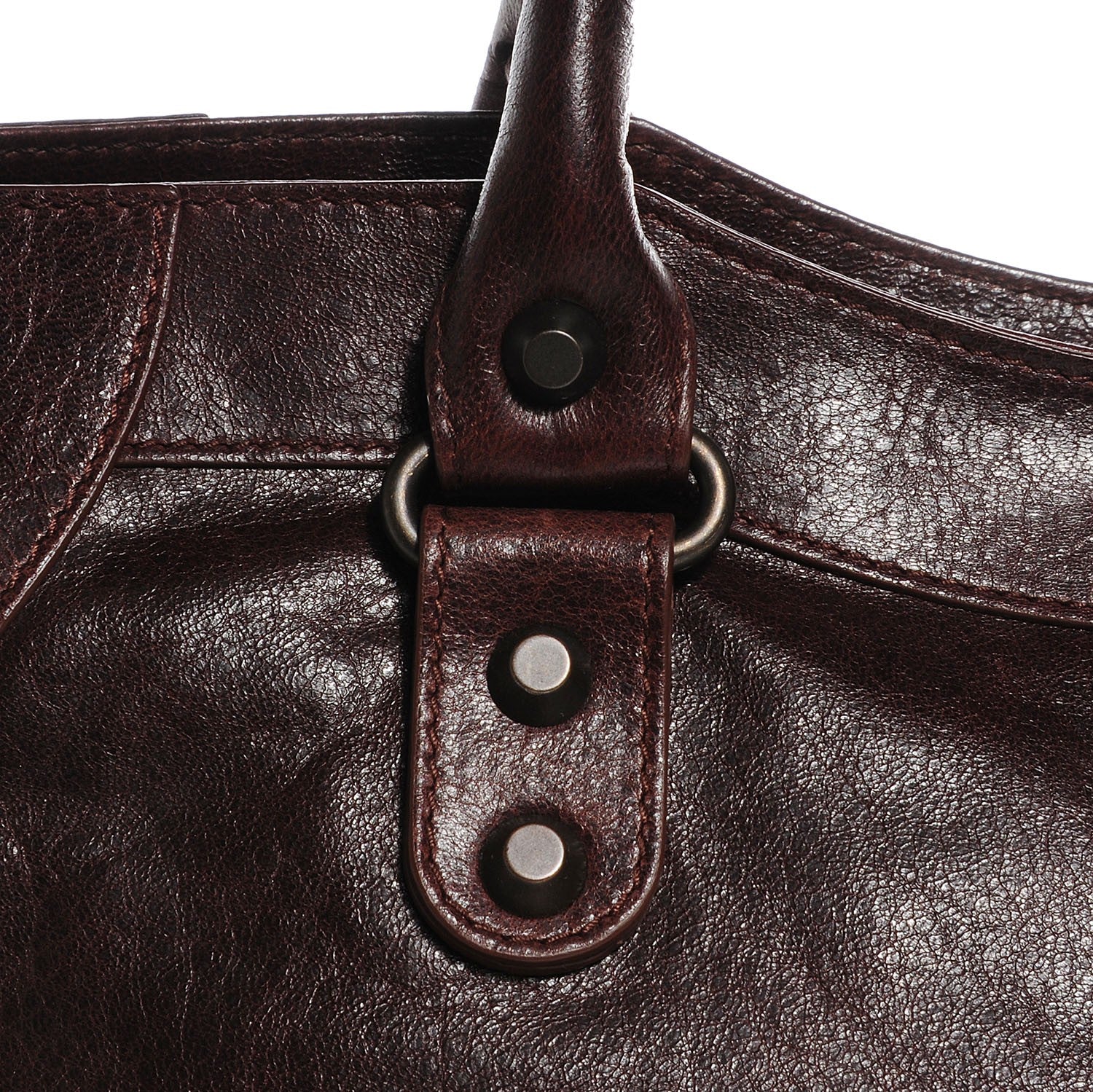 Balenciaga Agneau Classic Hardware Part Time Cigare Fonce 3 of 16