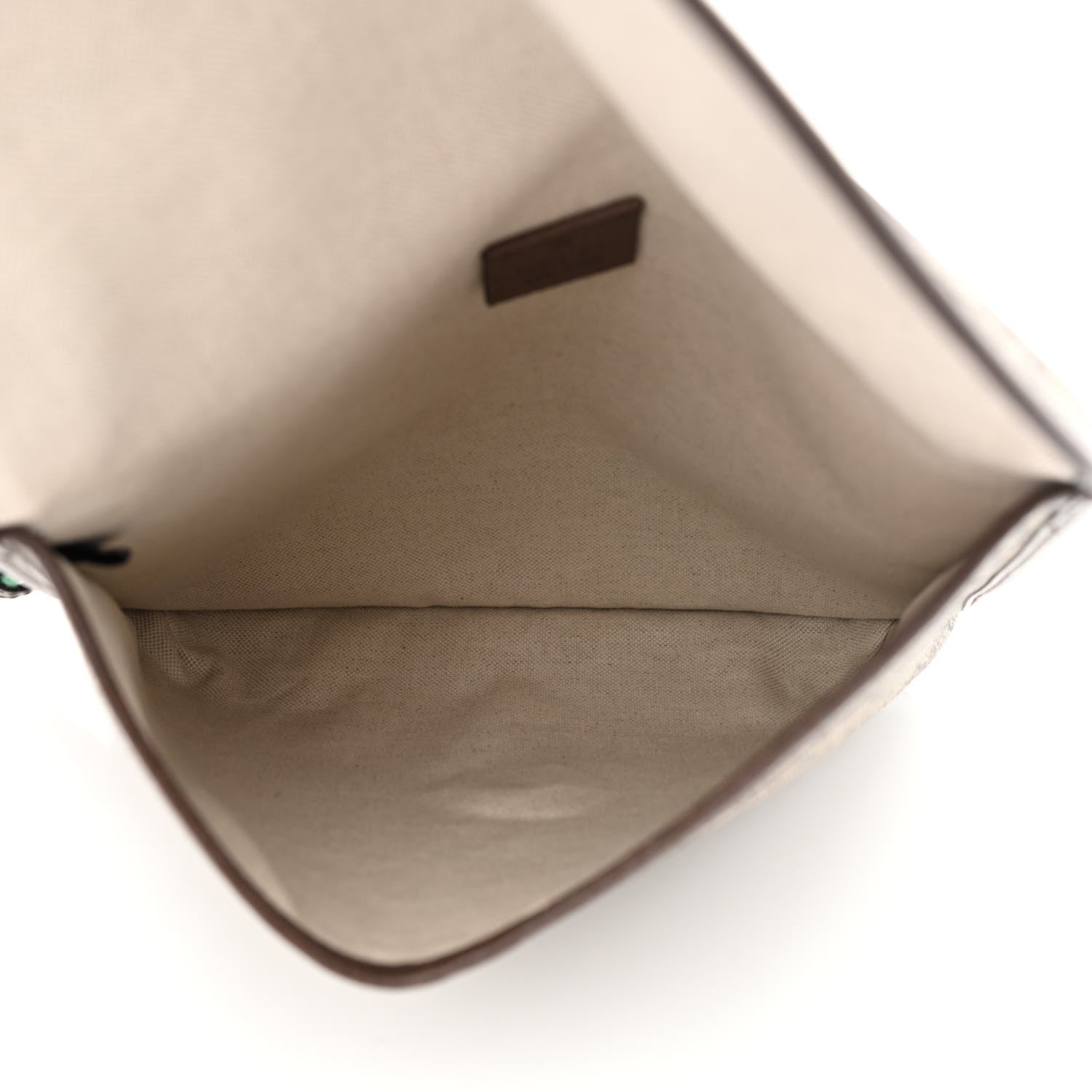 Gucci GG Supreme Monogram Web Medium Neo Vintage Flap Messenger Bag Beige New Acero 5 of 13