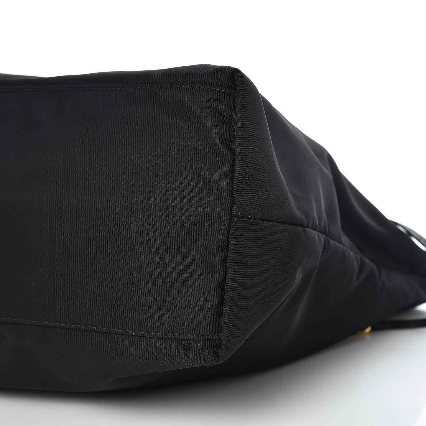 Tessuto Nylon Saffiano Tote Black
