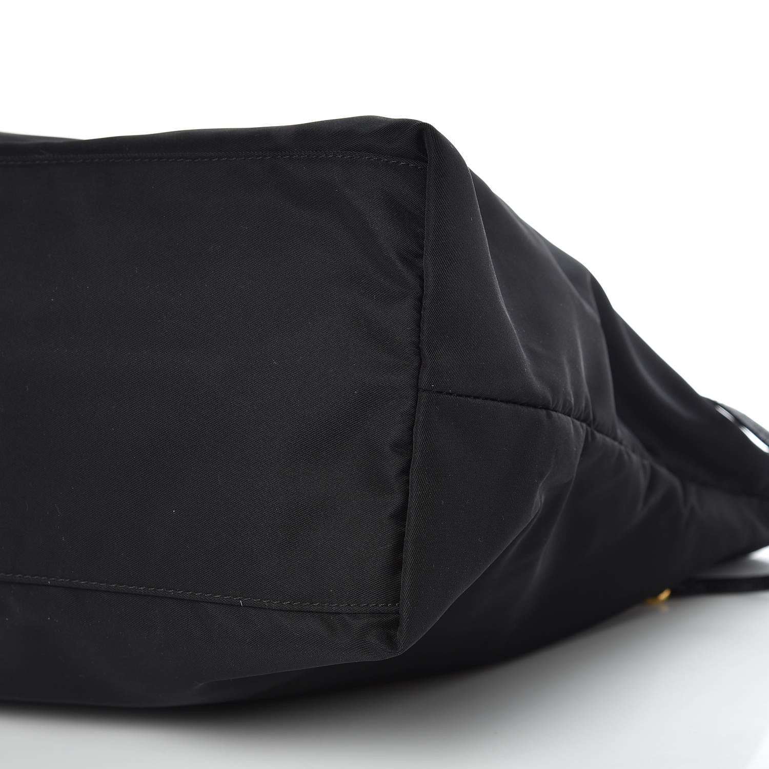 Prada Tessuto Nylon Saffiano Tote Black 8 of 8