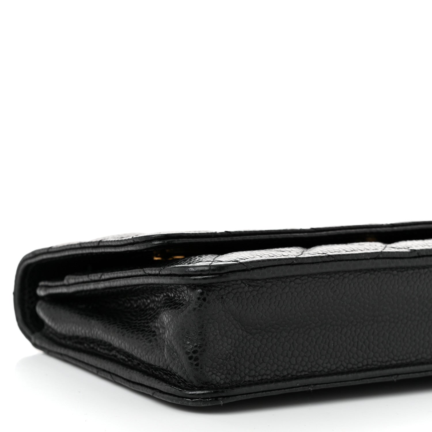 Chanel Caviar Quilted Wallet on Chain WOC Black 10 of 13