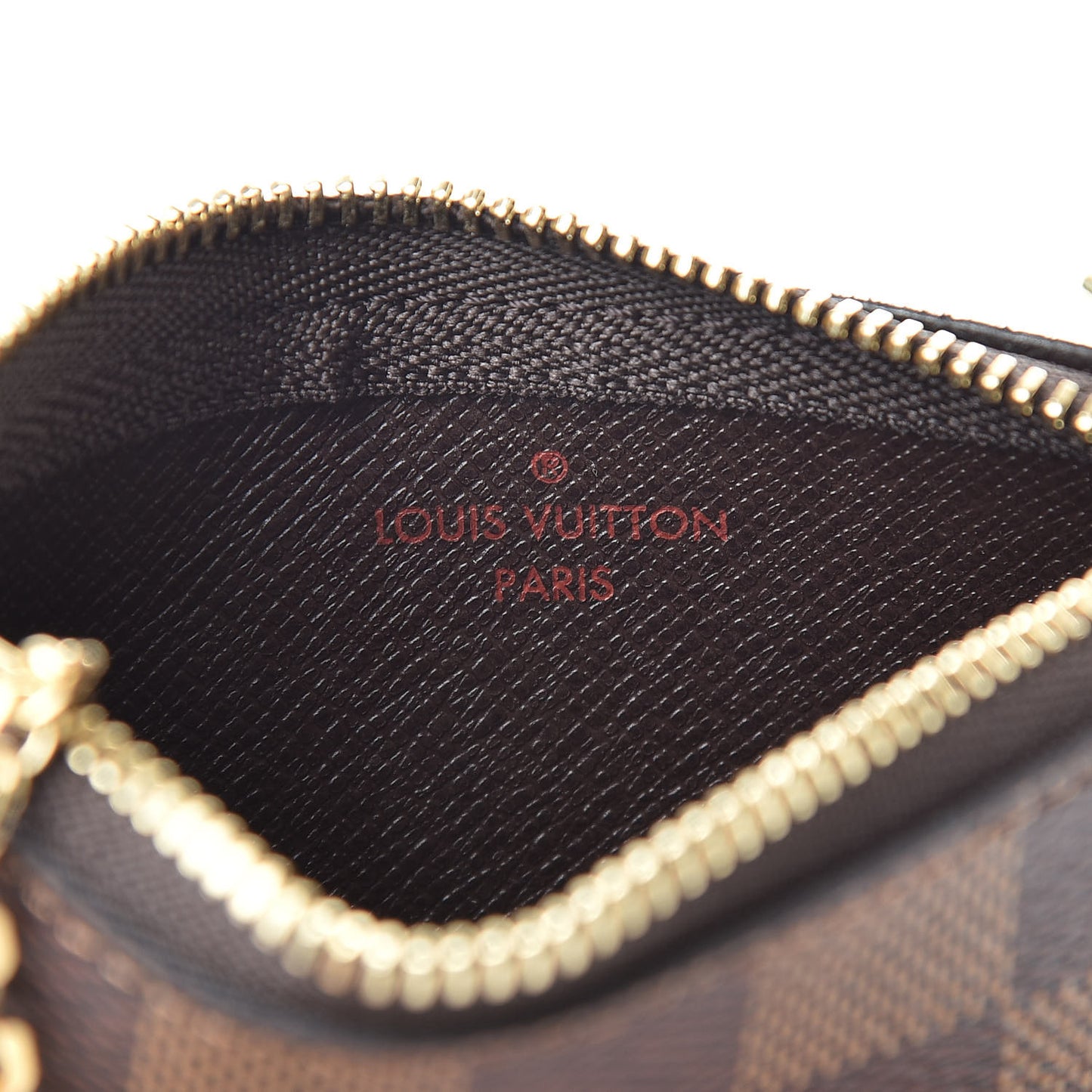 Damier Ebene Key Pouch