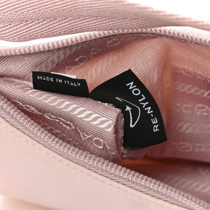 Prada Re-Nylon Saffiano Mini Re-Edition 2000 Bag Alabastro 7 of 13