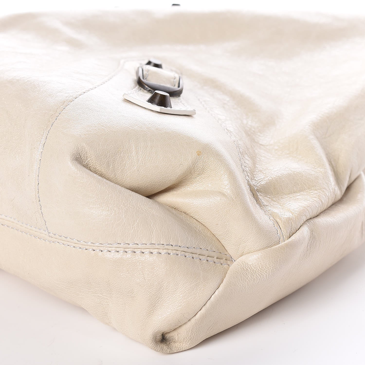 Balenciaga Agneau Classic Hardware Brief Natural 14 of 14