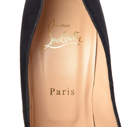 Christian Louboutin Veau Velours Highness 160 Pumps 40 Black 6 of 16