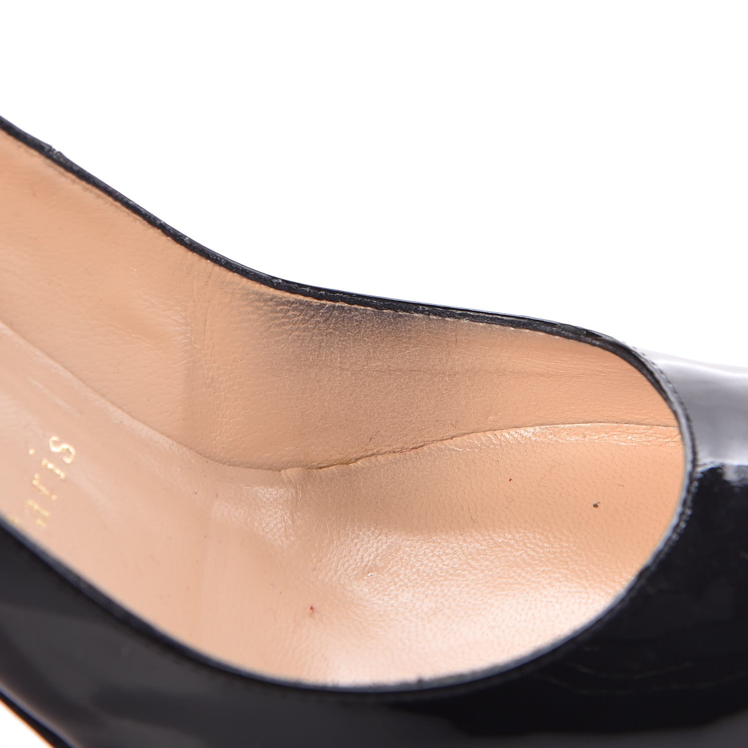 Christian Louboutin Patent Simple 85 Pumps 35 Black 12 of 15