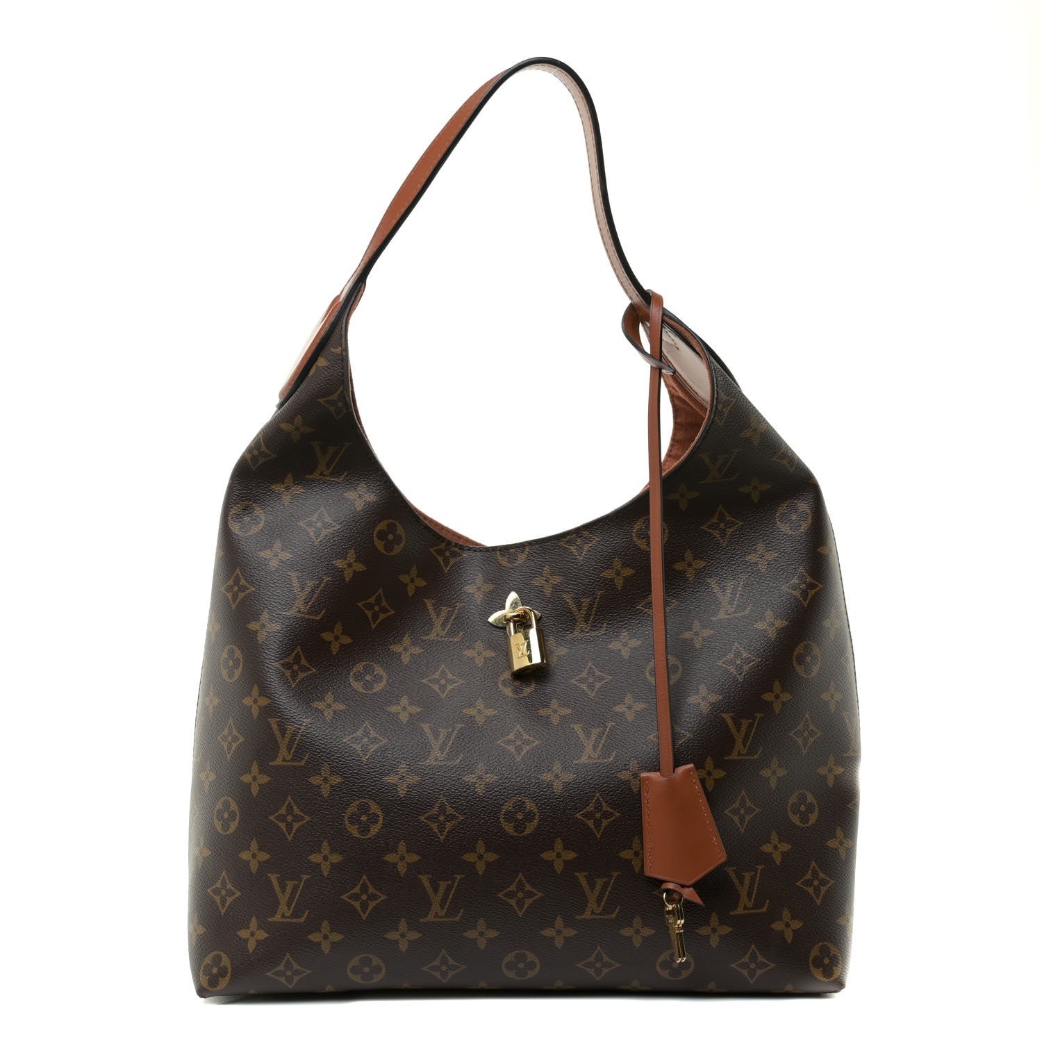 Louis Vuitton Monogram Flower Hobo Caramel 1 of 11