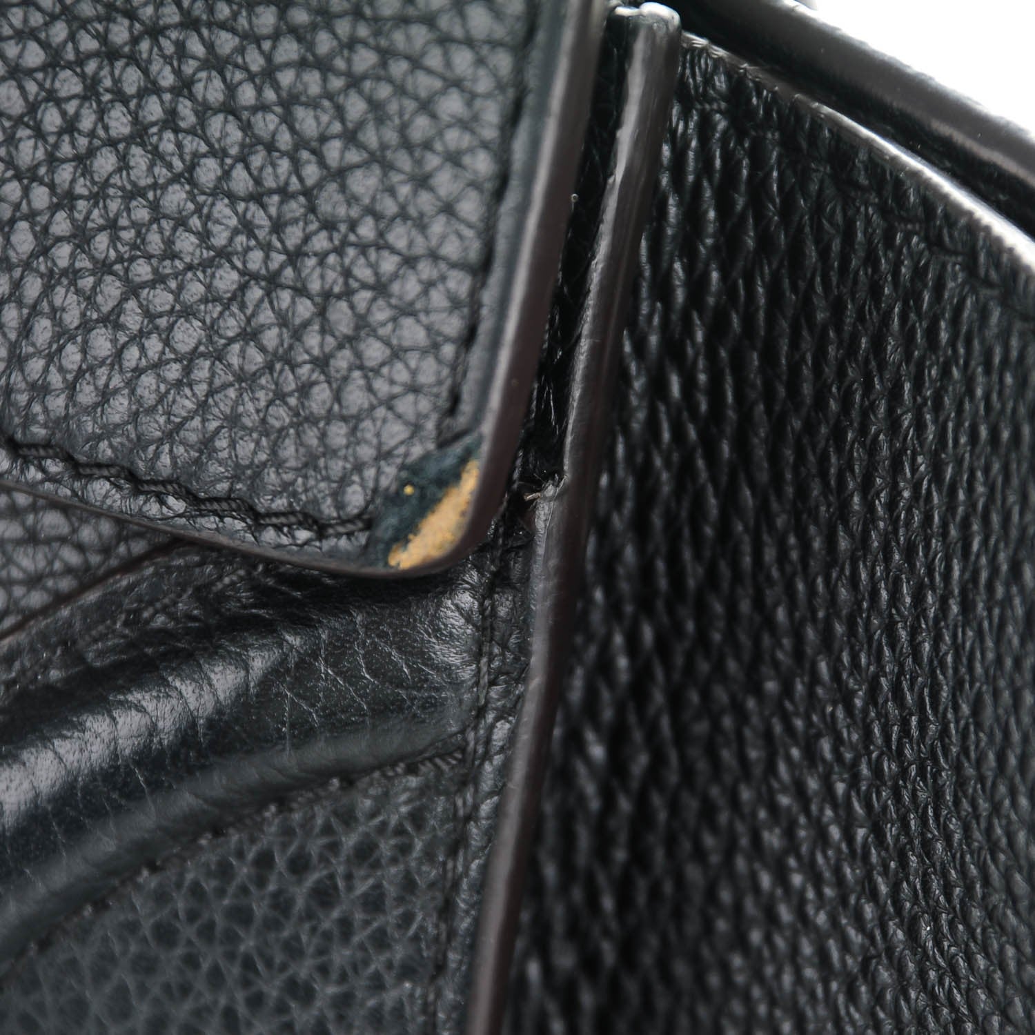 Celine Drummed Calfskin Mini Luggage Black 9 of 9
