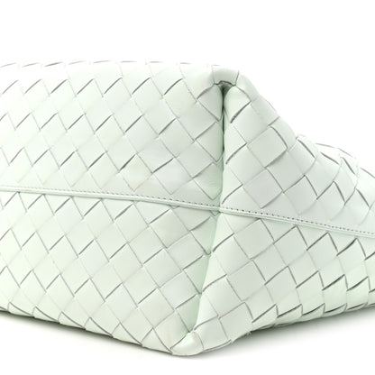 Bottega Veneta Calfskin Intrecciato Small Tote Bag Glacier 9 of 11