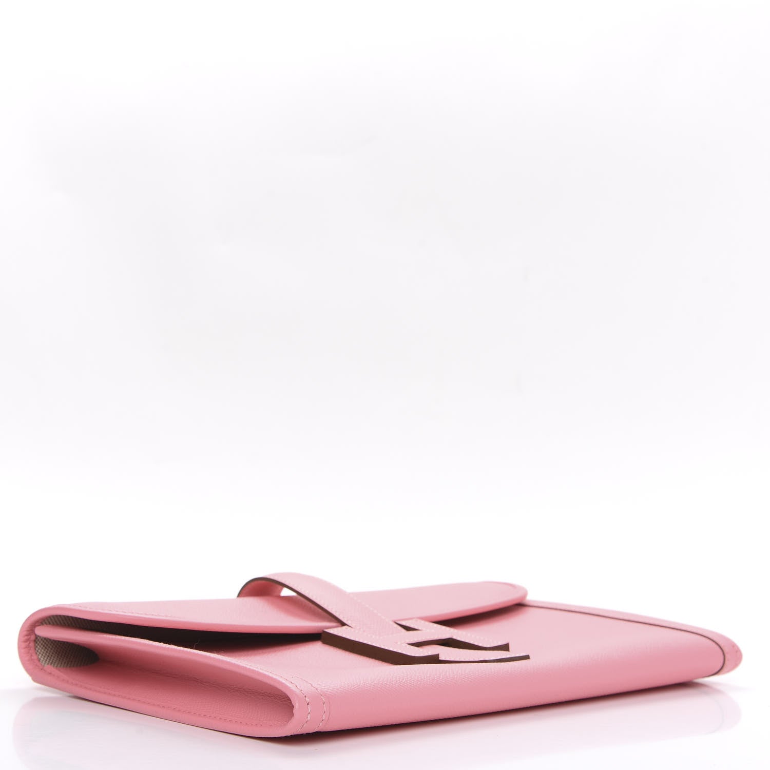 Hermes Epsom Jige PM Clutch Rose Confetti 4 of 8