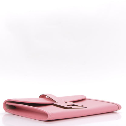 Hermes Epsom Jige PM Clutch Rose Confetti 4 of 8