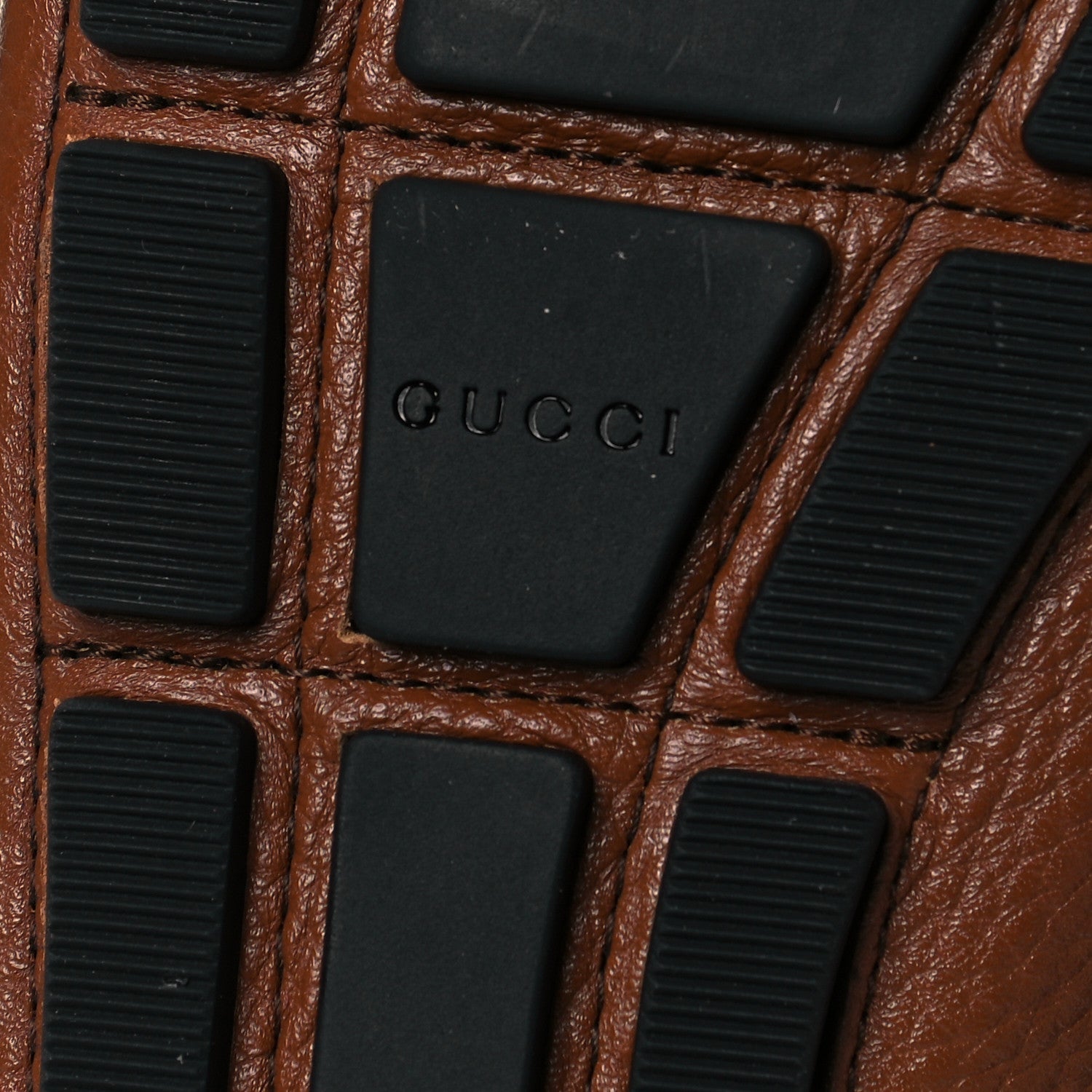 Gucci Cellarius Soft Interlocking G Driver Loafers 41 Brown 8 of 8