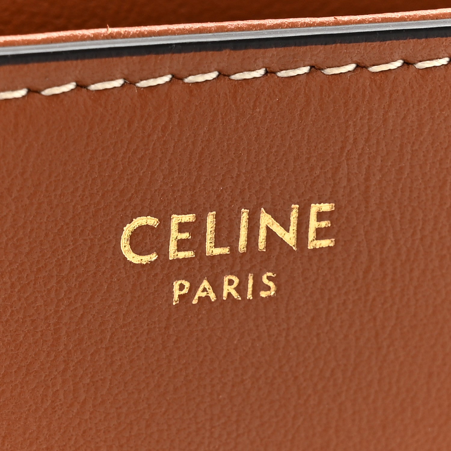 Celine Smooth Calfskin Medium Tabou Tan 7 of 11