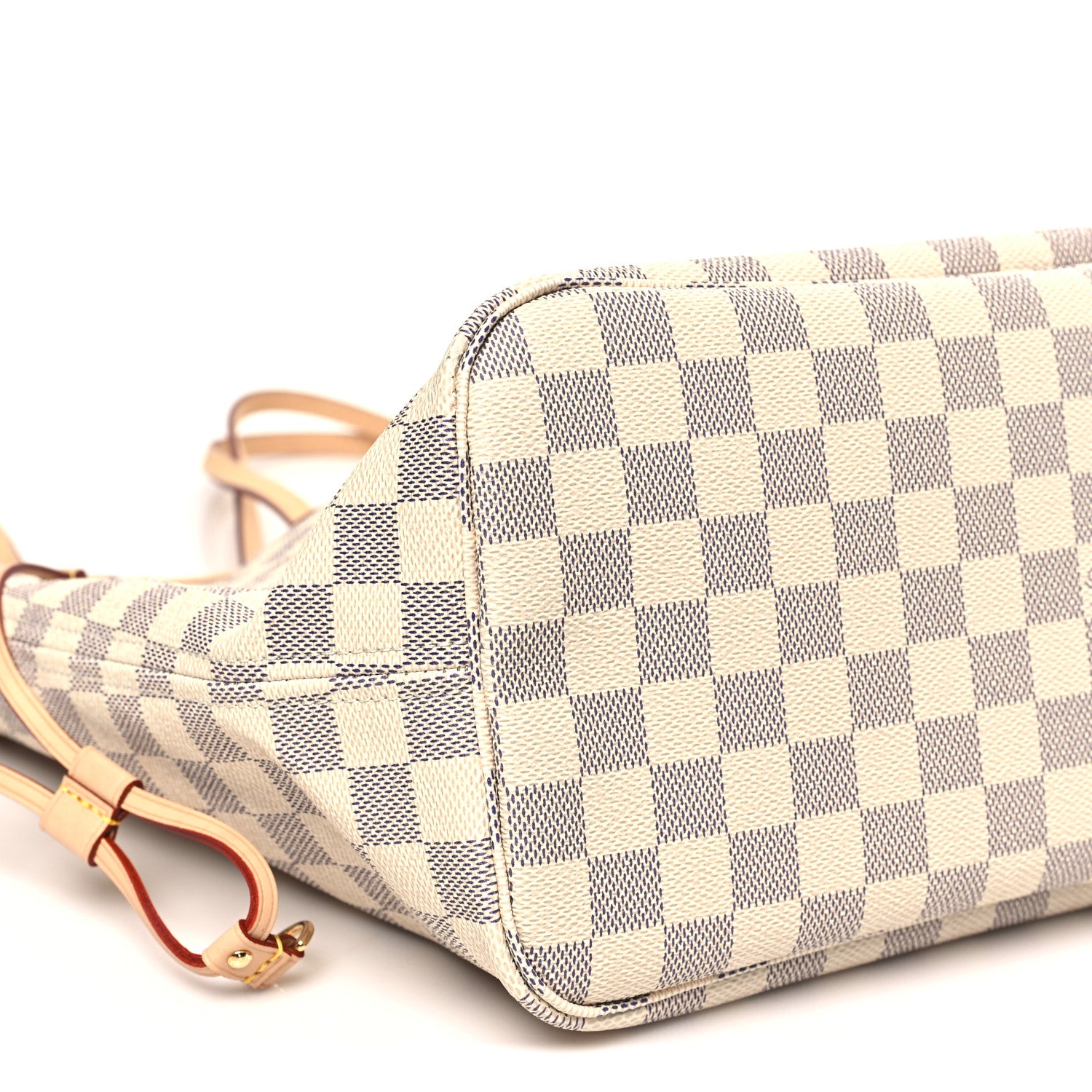 Louis Vuitton Damier Azur Neo Neverfull MM Rose Ballerine 8 of 9