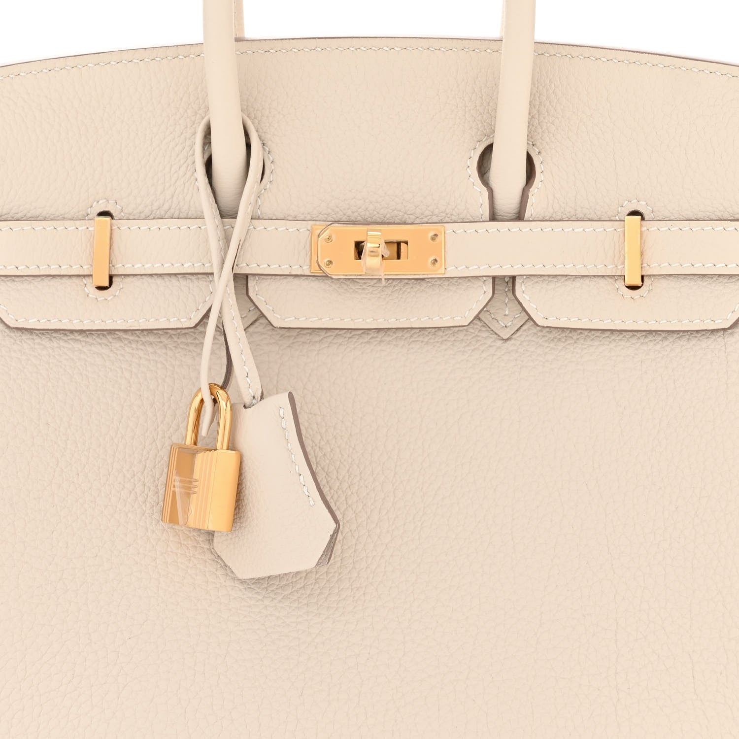 Hermes Togo Birkin 25 Craie 8 of 11