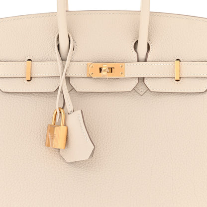 Hermes Togo Birkin 25 Craie 8 of 11