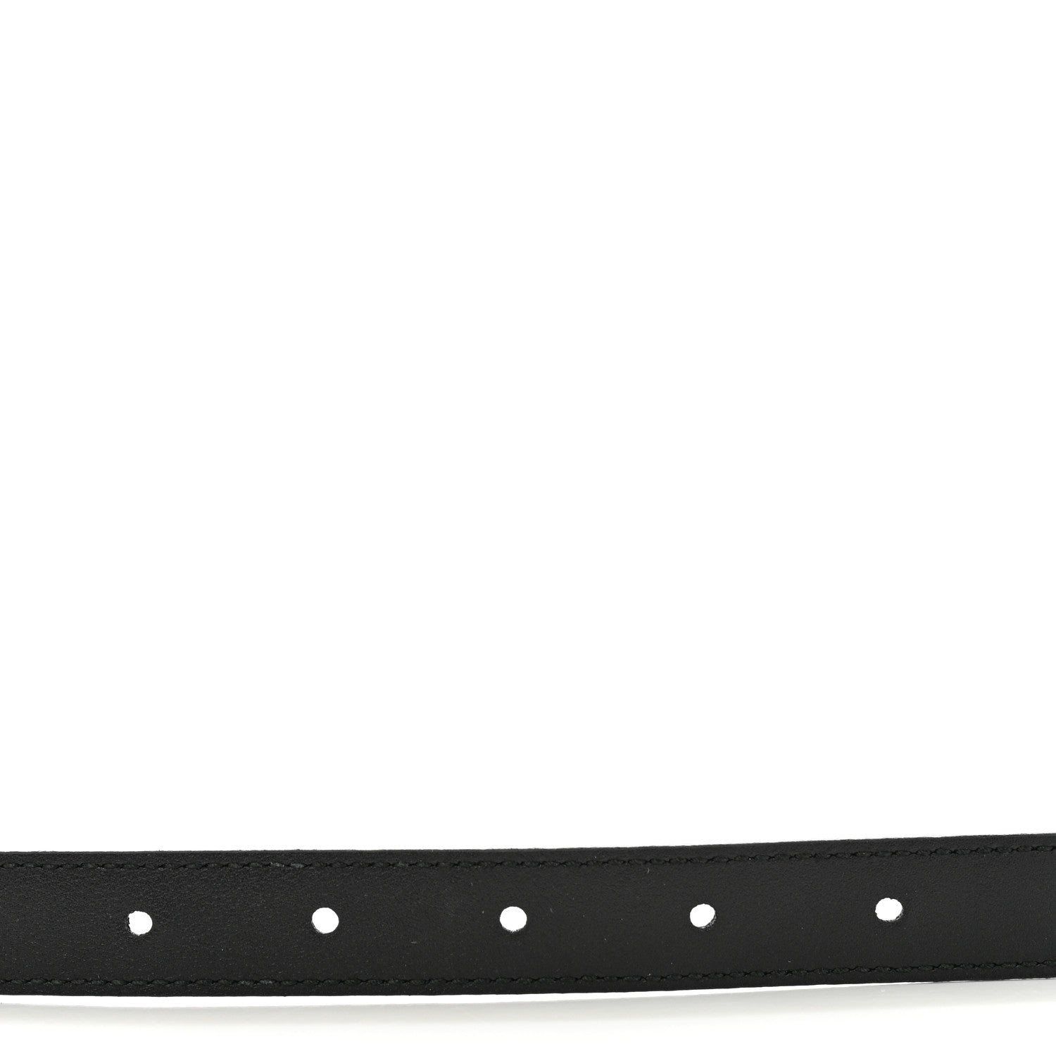 Gucci Calfskin Double G 20mm Belt 90 36 Black 4 of 6