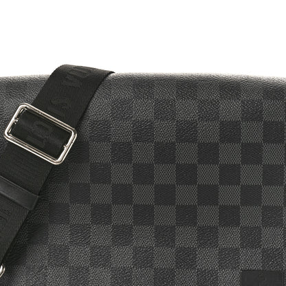 Louis Vuitton LOUIS VUITTON Damier Graphite District PM NM 7 of 16