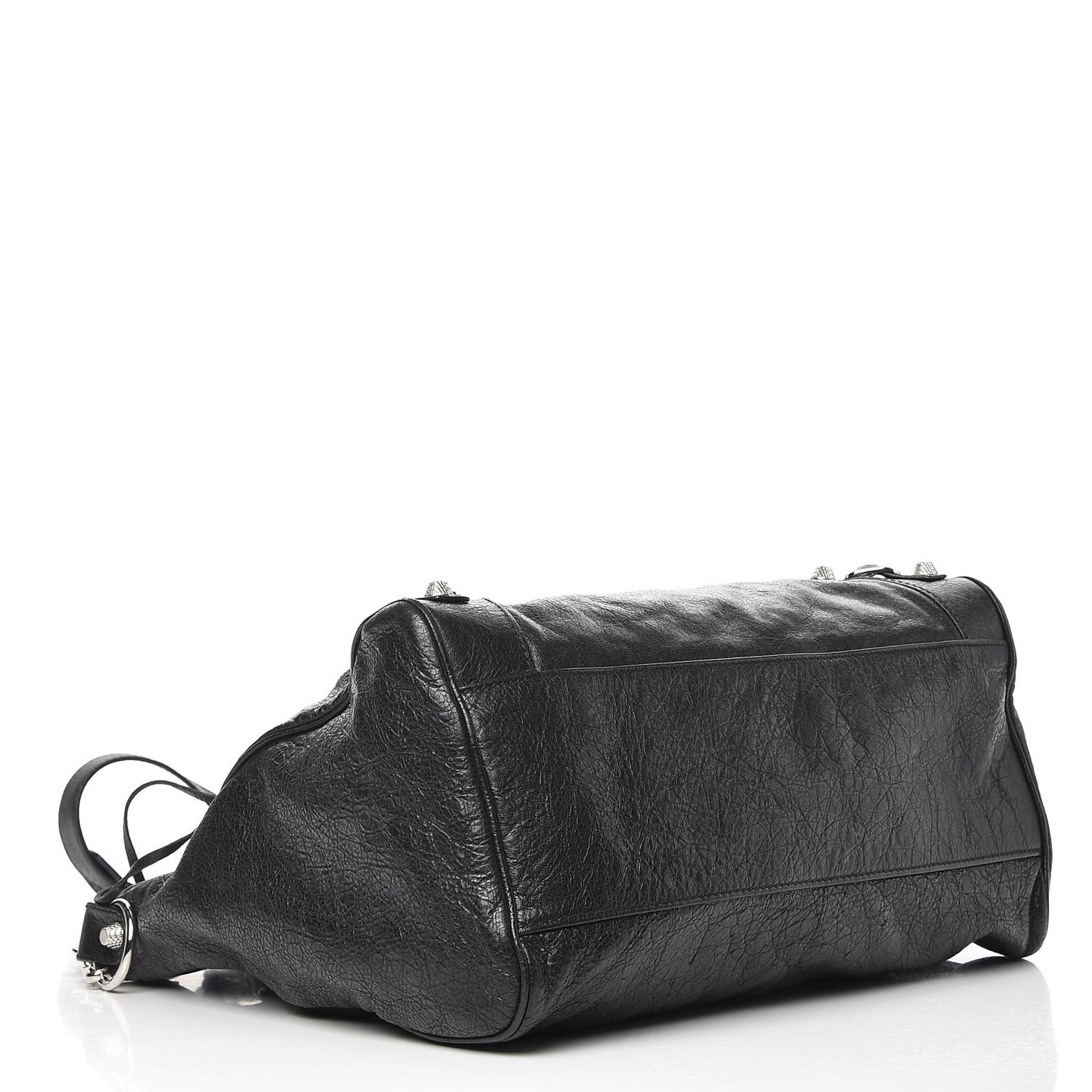 Agneau Giant 12 Silver Hardware Velo Black