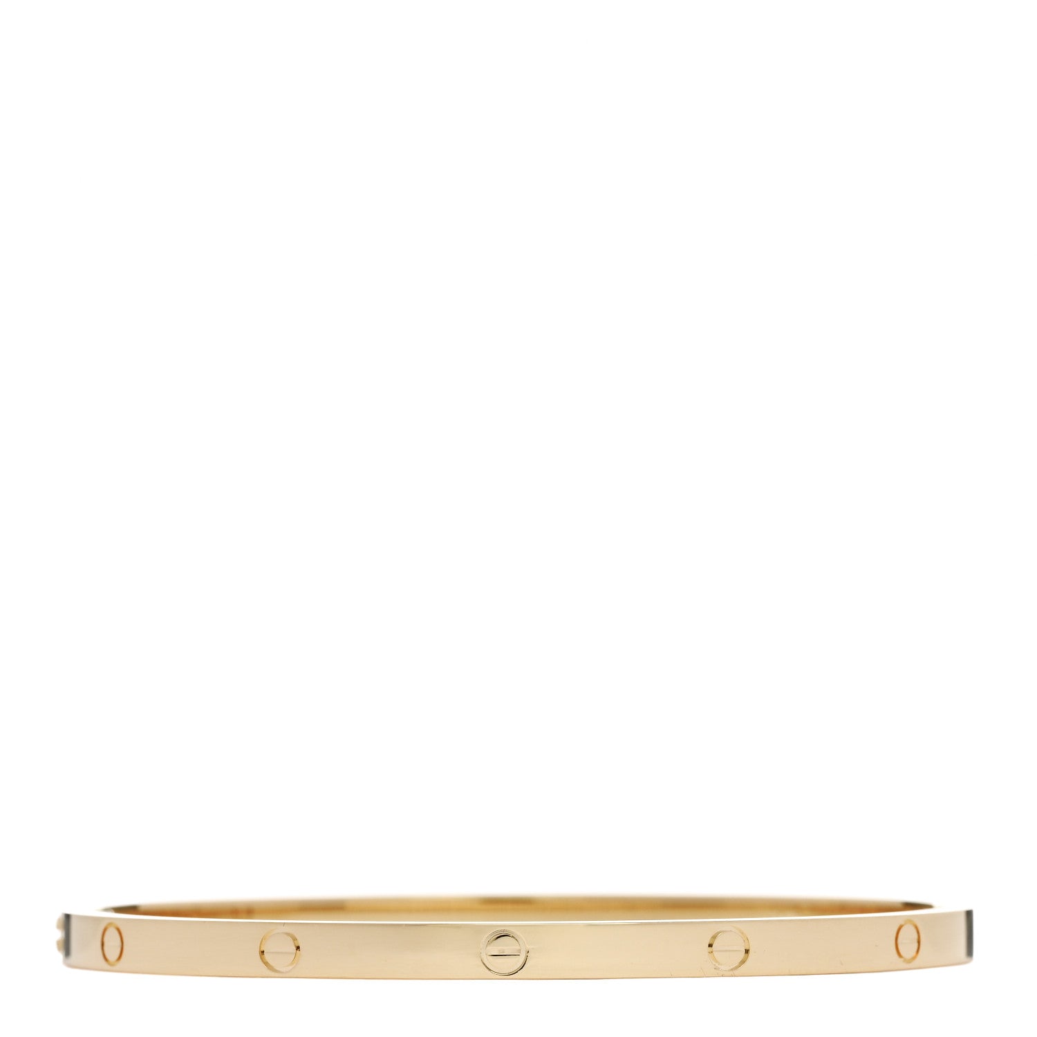 Cartier 18K Yellow Gold Small LOVE Bracelet 17 2 of 8