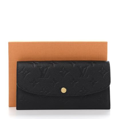 Louis Vuitton Empreinte Emilie Wallet Black Dune 10 of 10