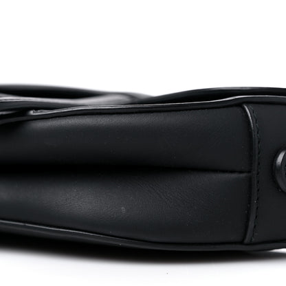 Christian Dior Ultra Matte Calfskin Mini Saddle Bag Black 8 of 12
