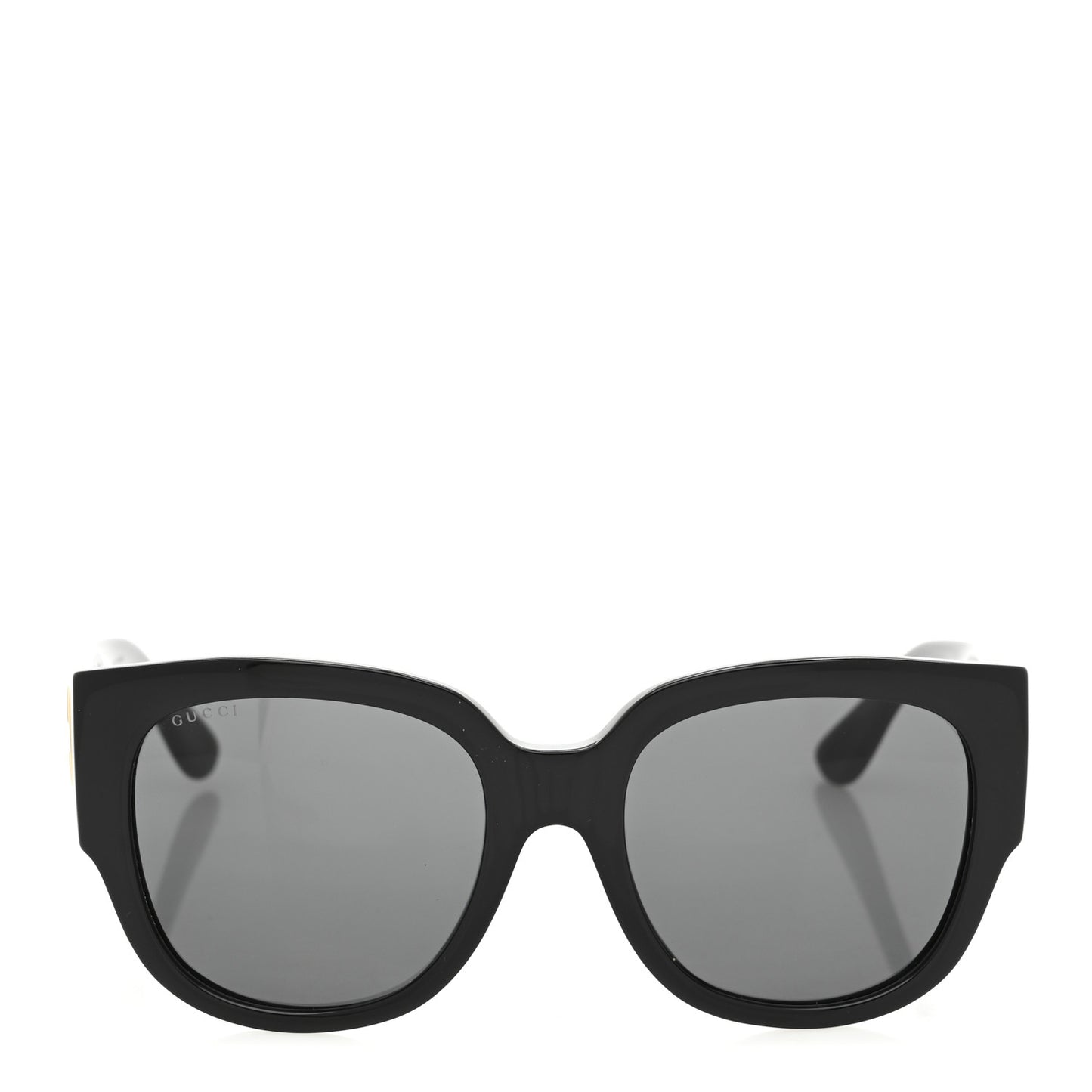 Acetate Square Frame Sunglasses GG0142SA Black