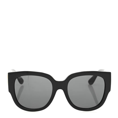 Gucci Acetate Square Frame Sunglasses GG0142SA Black 2 of 8