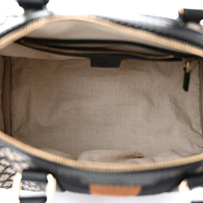 Gucci Diamante Vintage Web Medium Boston Black 5 of 10
