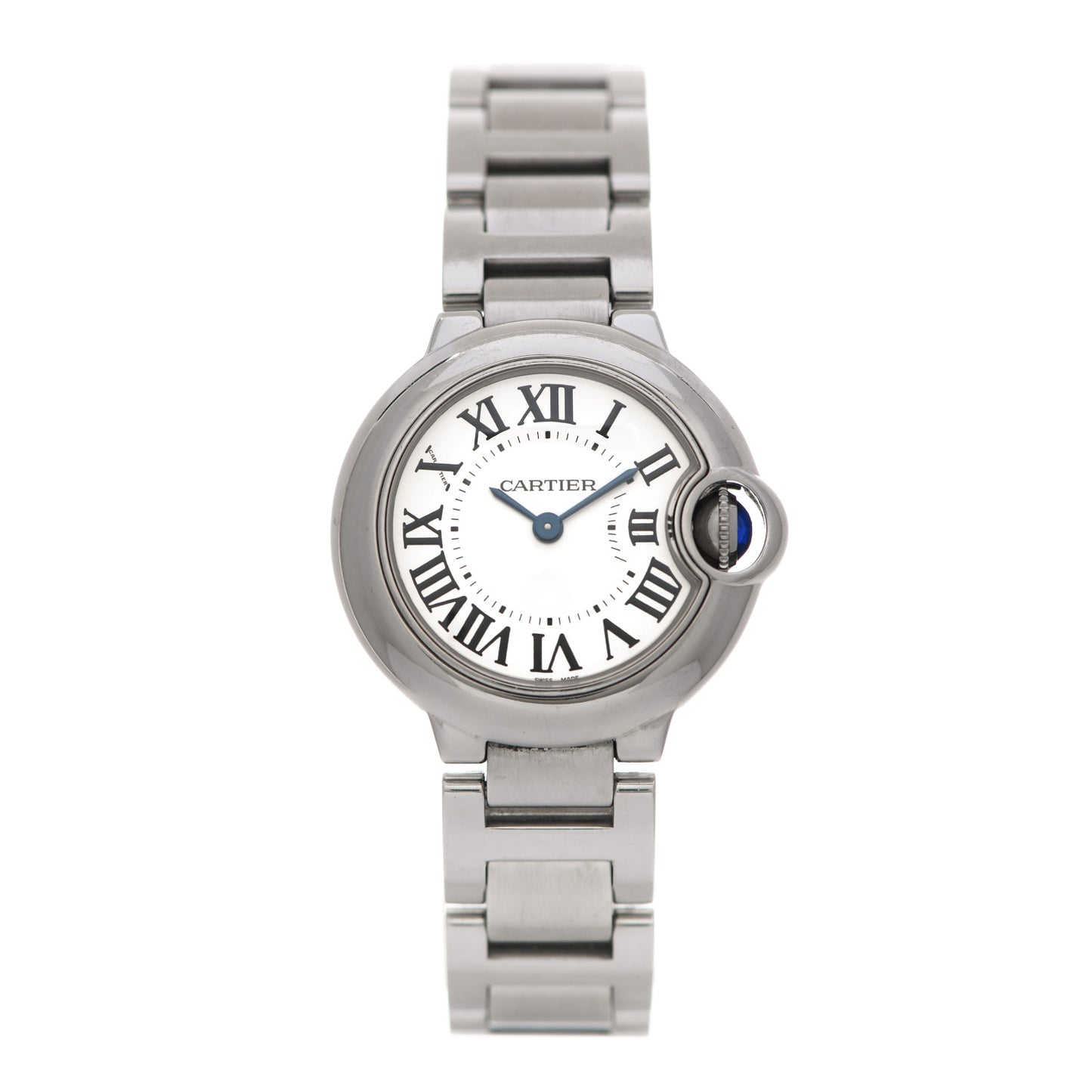 Stainless Steel 28mm Ballon Bleu De Cartier Quartz Watch