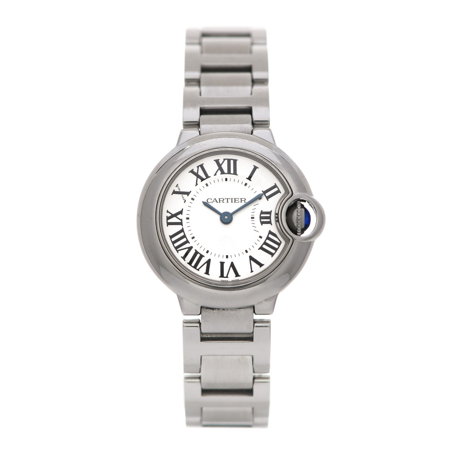 Cartier Stainless Steel 28mm Ballon Bleu De Cartier Quartz Watch 1 of 4