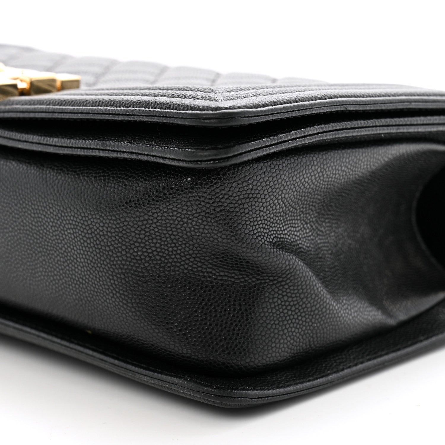 Chanel Caviar Quilted Medium Boy Flap Black 10 of 10