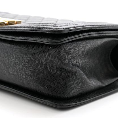 Chanel Caviar Quilted Medium Boy Flap Black 10 of 10