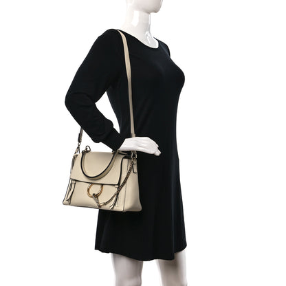 Chloe Calfskin Small Faye Day Shoulder Bag Off White 2 of 9