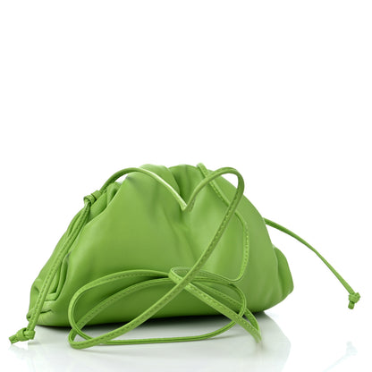 Bottega Veneta Butter Calfskin The Mini Pouch Acid Green 3 of 8