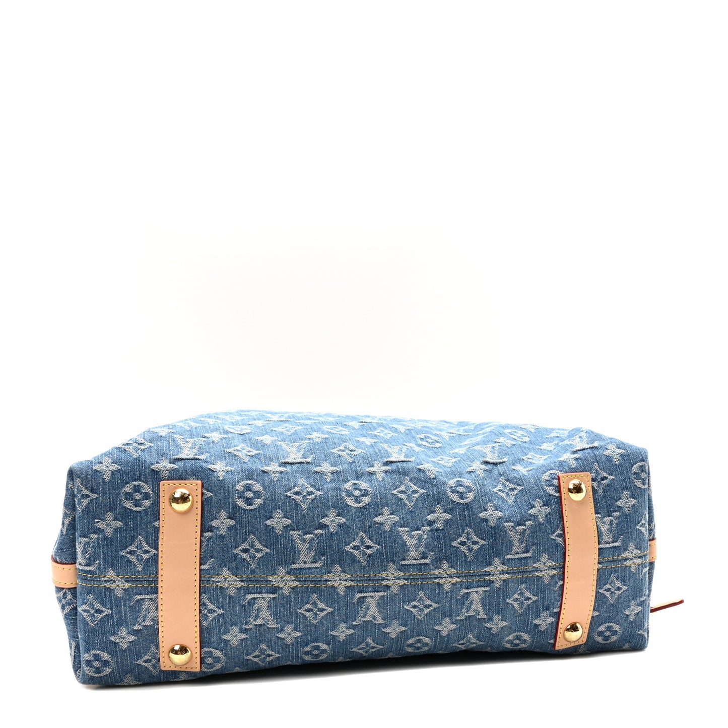 Monogram Denim CarryAll MM Blue