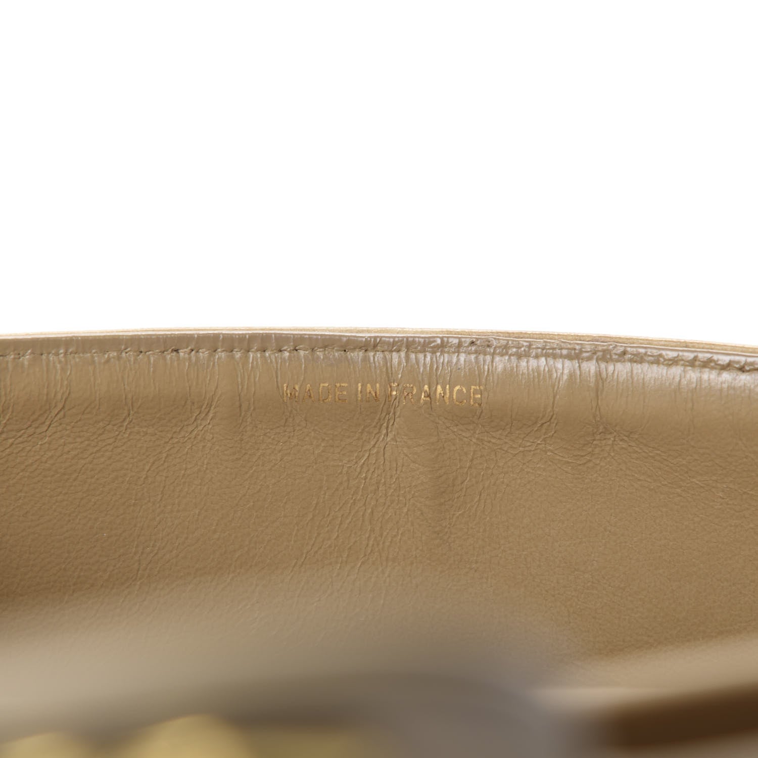 Chanel Lambskin Quilted Medium Double Flap Beige 11 of 14