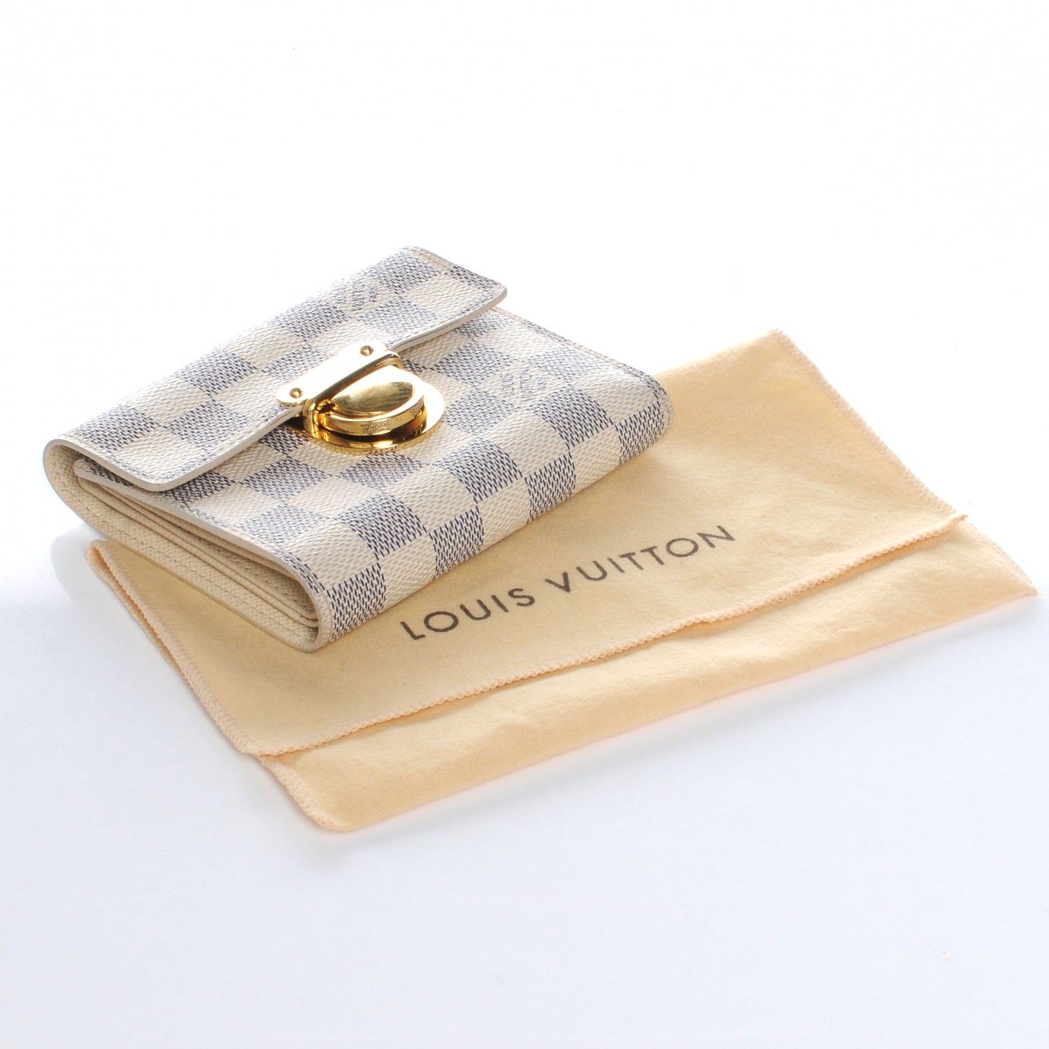 Louis Vuitton Damier Azur Koala Wallet 7 of 7