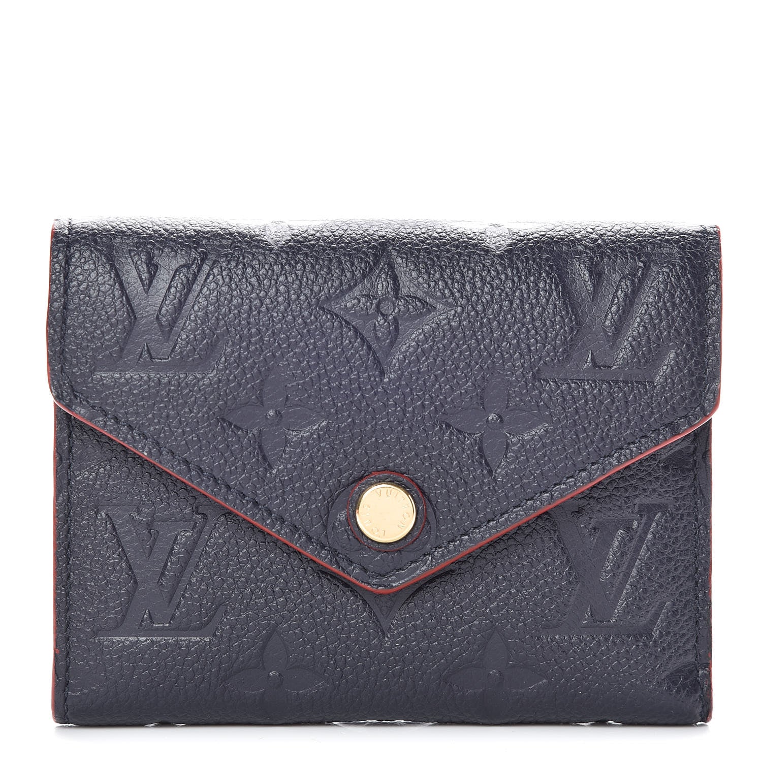 Louis Vuitton Empreinte Victorine Wallet Marine Rouge 1 of 10