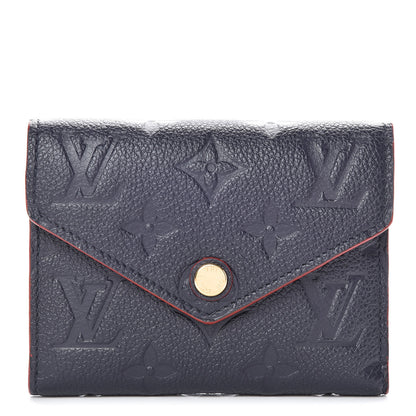 Louis Vuitton Empreinte Victorine Wallet Marine Rouge 1 of 10