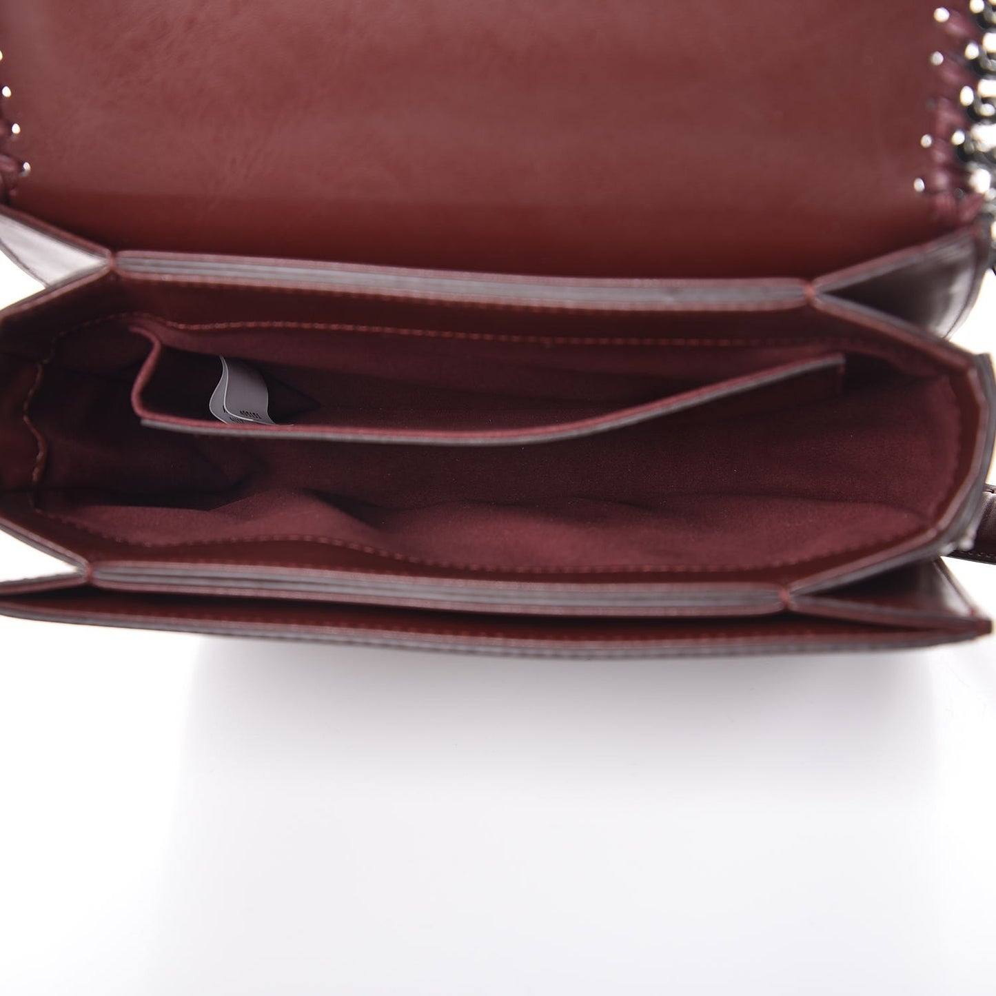 Eco Alter Nappa Medium Falabella Box Shoulder Bag Bordeaux
