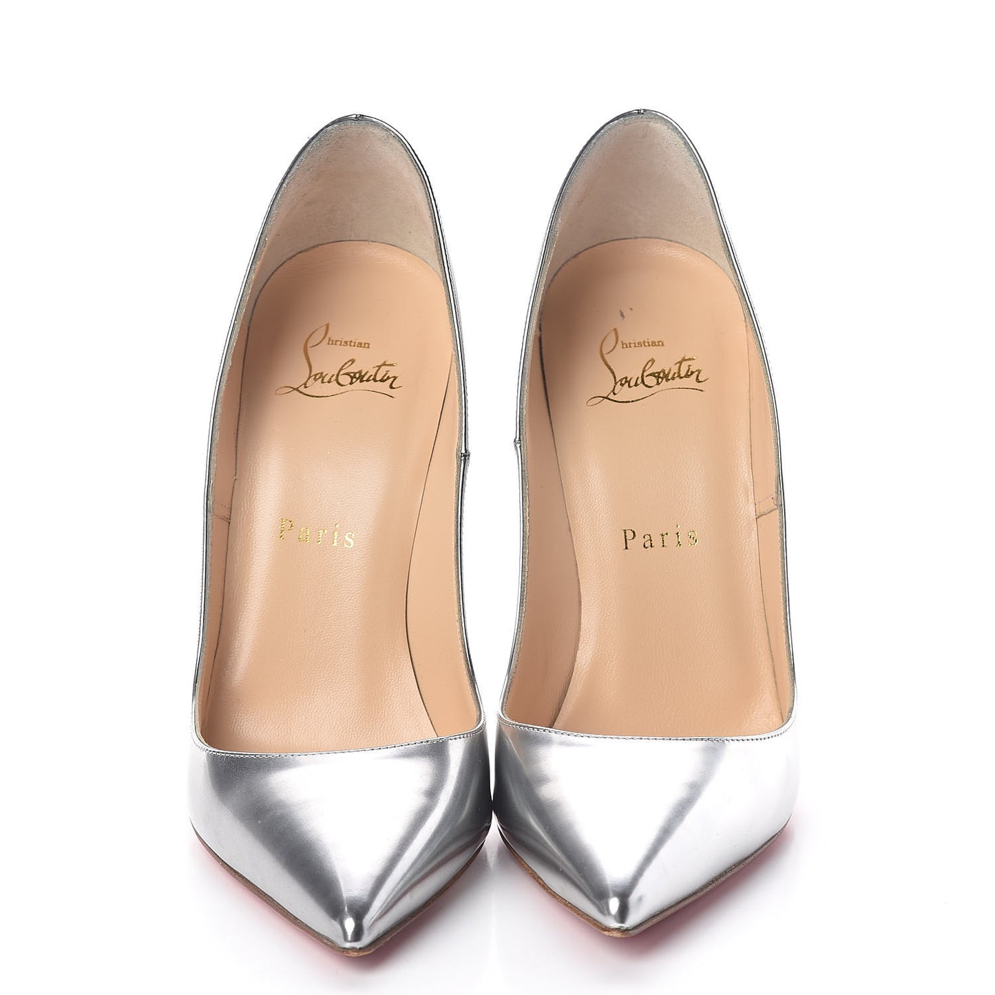 Metallic Calfskin So Kate 120 Pumps 37 Silver