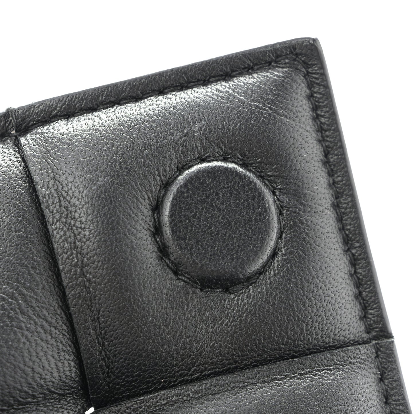 Nappa Maxi Intrecciato Padded The Belt Cassette Bag Black