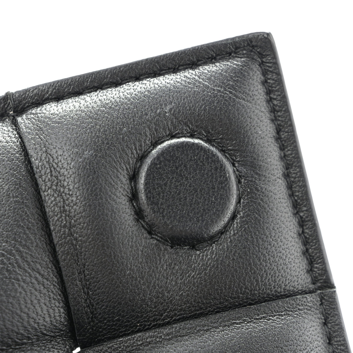 Nappa Maxi Intrecciato Padded The Belt Cassette Bag Black