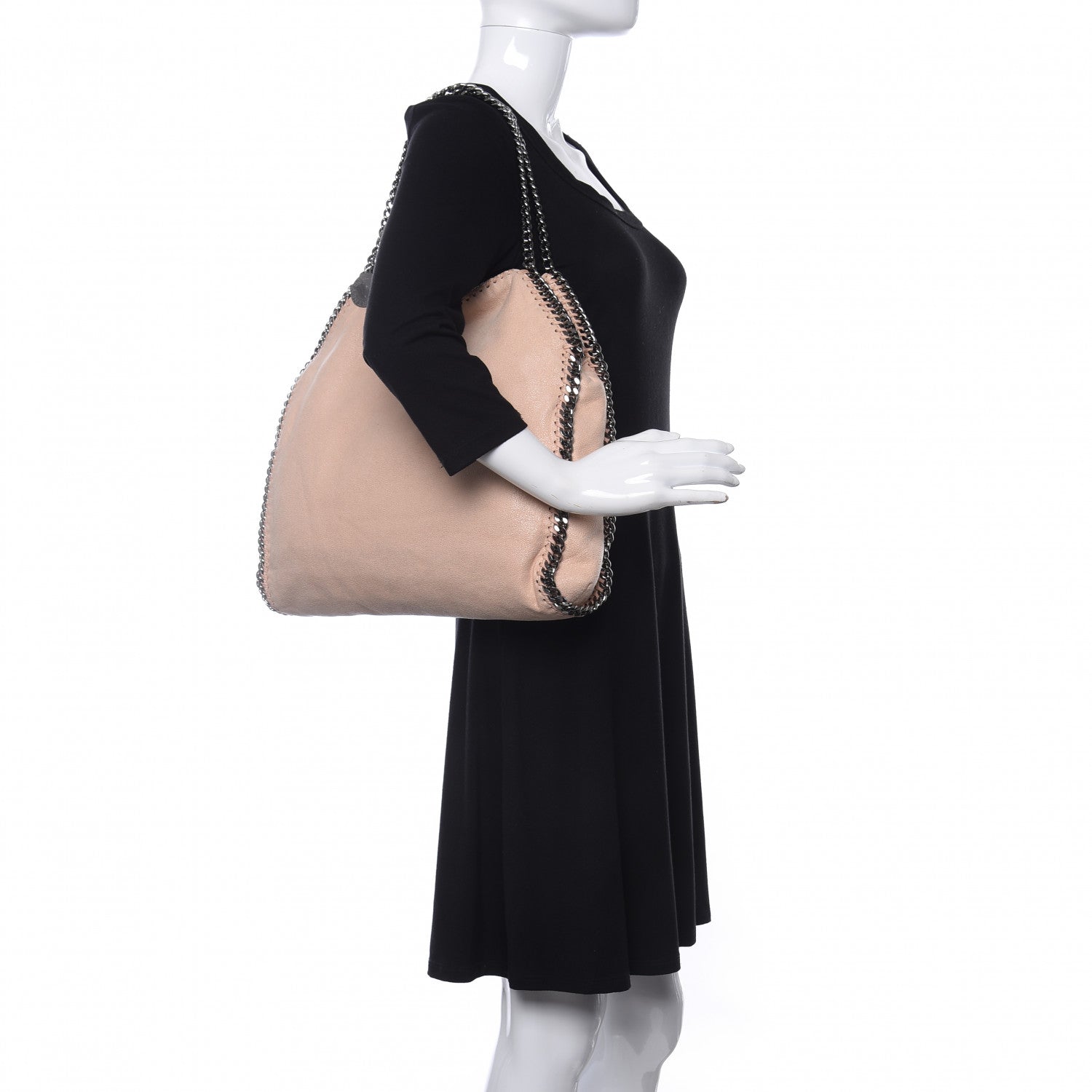Stella McCartney Shaggy Deer Small Falabella Tote Powder 2 of 12