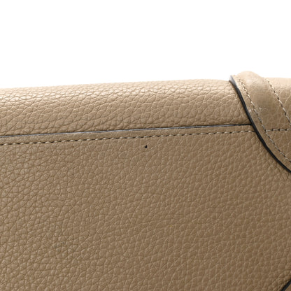 Celine Drummed Calfskin Nano Luggage Dune 26 of 33