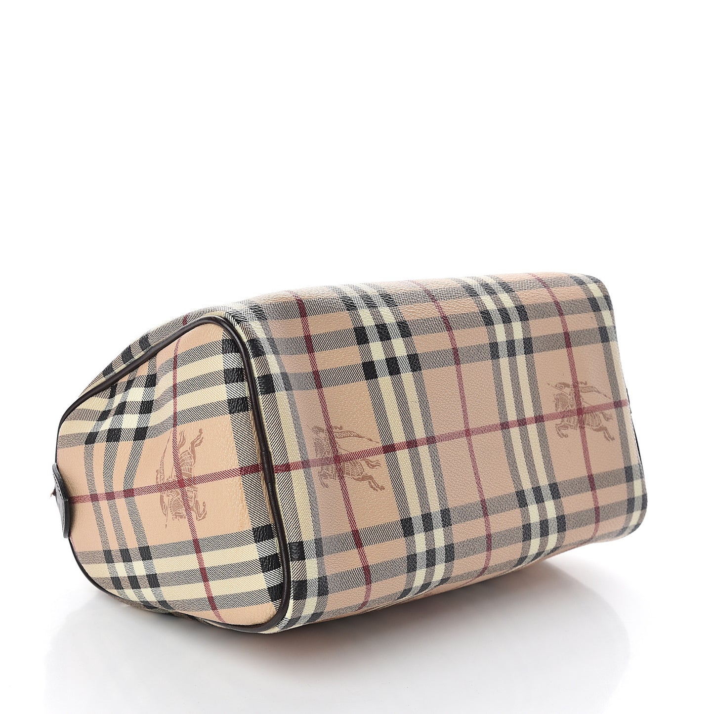 Haymarket Check Small Chester Bowling Bag Chocolate