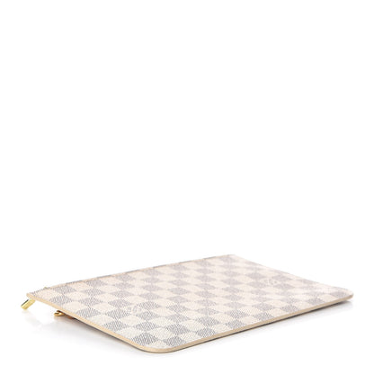 Louis Vuitton Damier Azur Neverfull MM GM Pochette 4 of 12