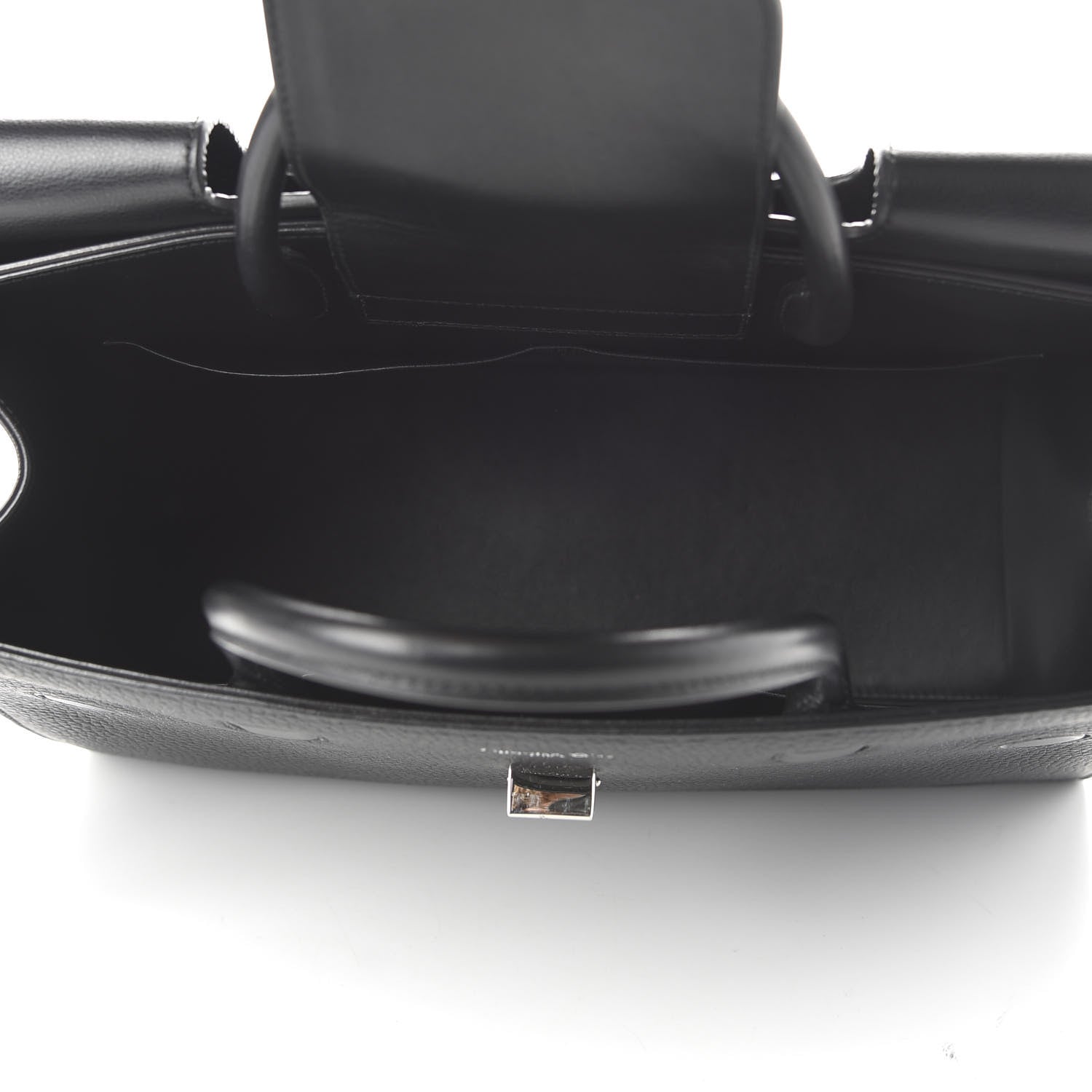 Christian Dior Grained Calfskin Large Diorever Flap Black 6 of 10