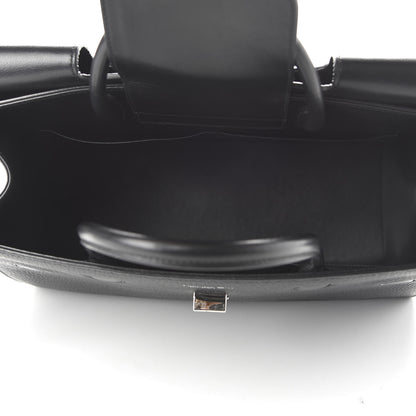 Christian Dior Grained Calfskin Large Diorever Flap Black 6 of 10